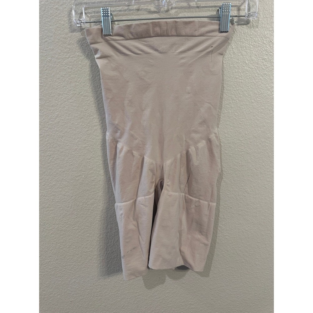SPANX 1X‎ Shapewear High Waisted Power Short Tummy Control Beige